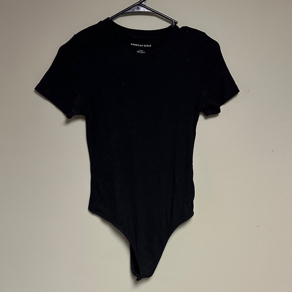 American Eagle Outfitters Classic Black Tee Bodysuit